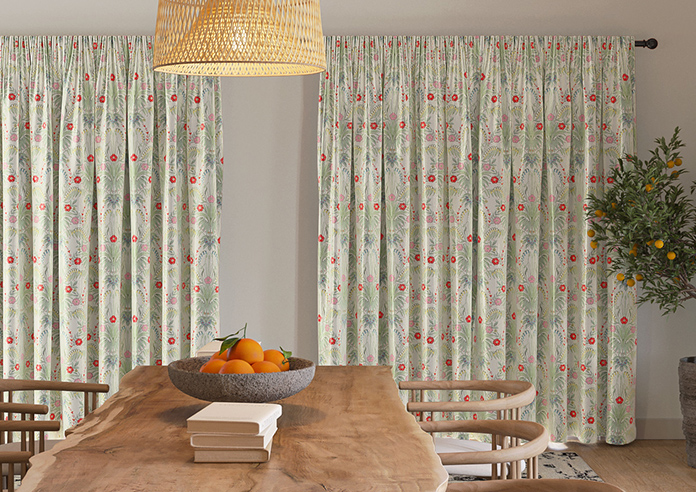 Cotswold Faux Silk, Lipstick - Made to Measure Curtain - Image 7